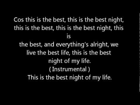 Best Night - Justice Crew Lyrics