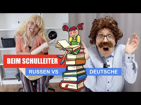 😂Russen VS Deutsche - Beim Schulleiter im Büro