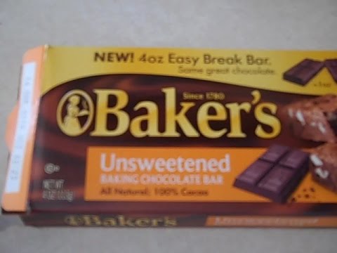 Baker's Chocolate Easy Break Bar - How Easy is It, Really?