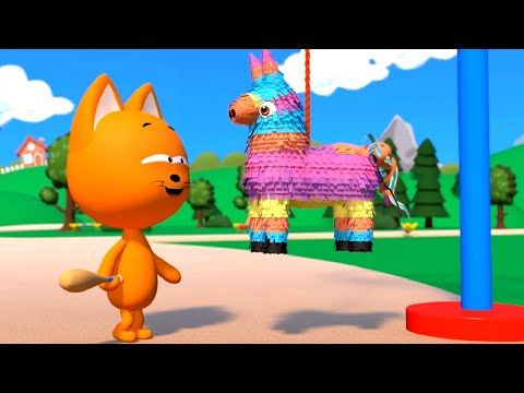 Kitty's Games  - Pinata Surprise Egg and the Blue Tractor    - premiere on the channel