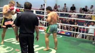 Download Lagu Christian (Tiger Muay Thai) wins with 2nd round KO, Phuket, Thailand Thumbnail