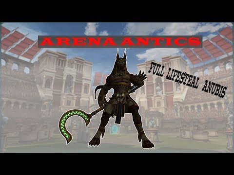 SMITE: Arena Antics #12: FULL LIFESTEAL ANUBIS