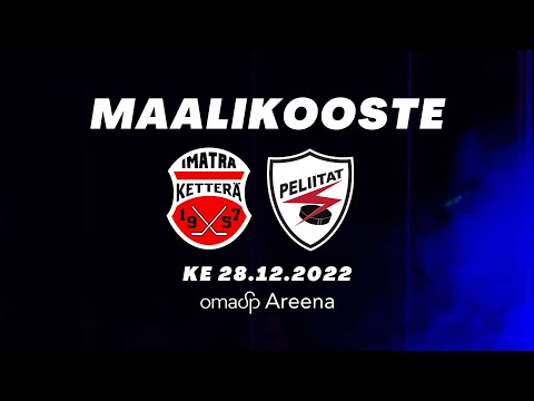 Maalikooste: Ketterä - Peliitat 5-1 I 28.12.2022
