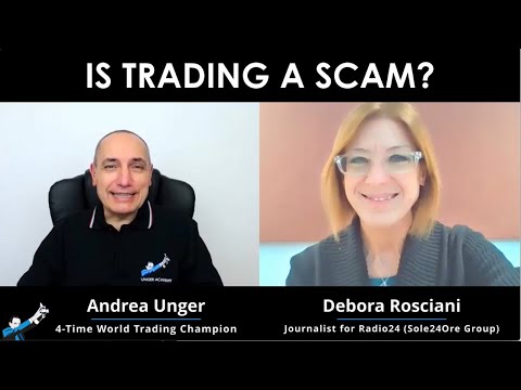 Is Trading a Scam? With Debora Rosciani from the Main Financial Radio in Italy