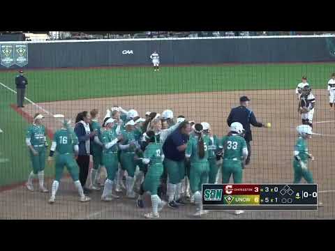 UNCW Softball vs College of Charleston Highlights | 04-05-2024