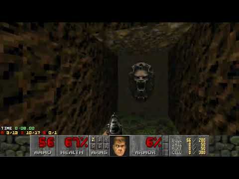 Doom II: Stroll in the Park MAP02 -  Stride or Die NM-Speed in 0:13.49