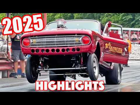 WILD RIDES and Old School Drag Racing Action - 1 Hour Special!