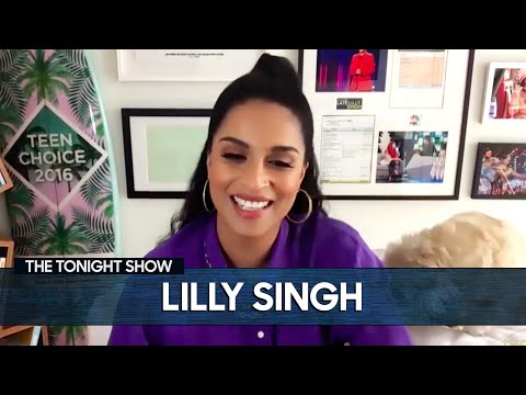 莉莉-辛格宣稱會見卡馬拉-哈里斯是有史以來最大的撓頭。 (Lilly Singh Declares Meeting Kamala Harris the Biggest Flex Ever)