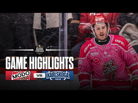MoDo vs. BIK Karlskoga | Highlights 24/10