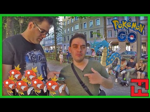 Fast perfektes Garados über 2000 WP am Ostbahnhof entwickelt! Pokemon Go! München Video