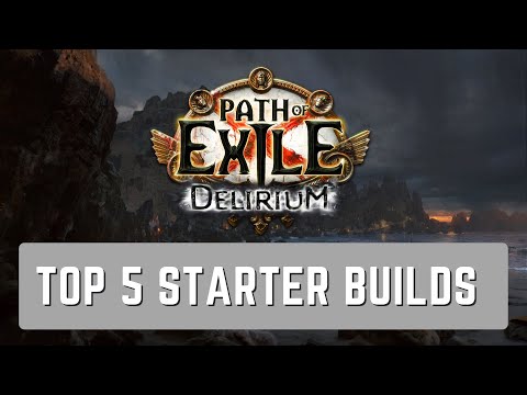 Path of Exile 3.10 Delirium Top 5 Budget League Starter Builds - Beginner Friendly