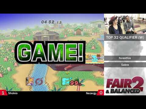 "Fair and Balanced 2" - Shokio (ZSS) v. Nezergy (G&W) - Top 32 Qualifier