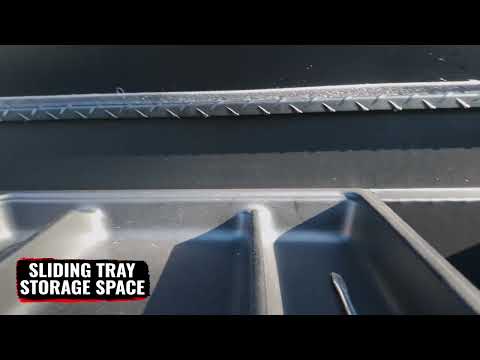 UWS Push Button Crossover Tool Boxes | Foam-Filled Lid, QuickStrike Access, Deep Storage
