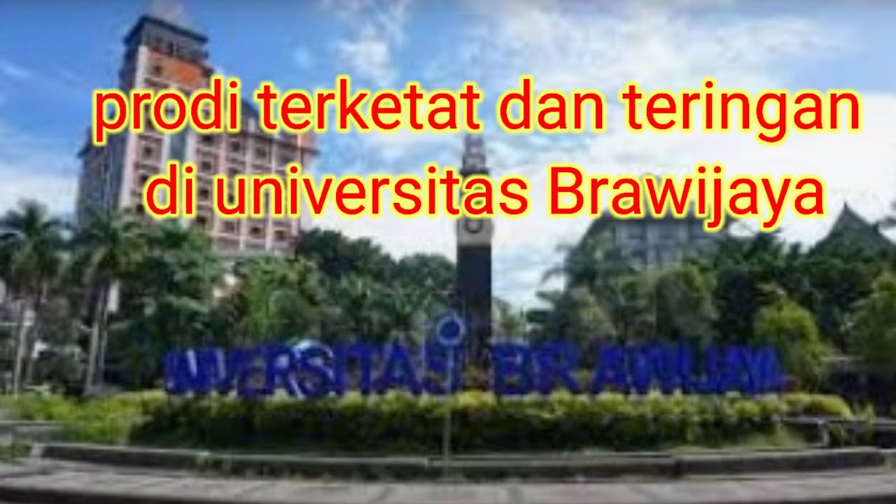 23 Prodi dengan Daya Tampung Tertinggi & Terendah SNBP UB 2023, Ada Pilihanmu?