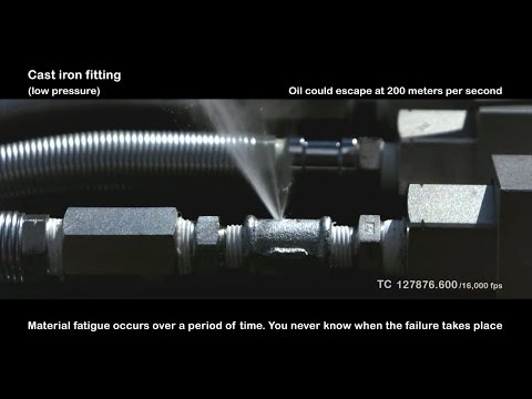 Holmatro Testteam - Inferior fittings at 720 bar