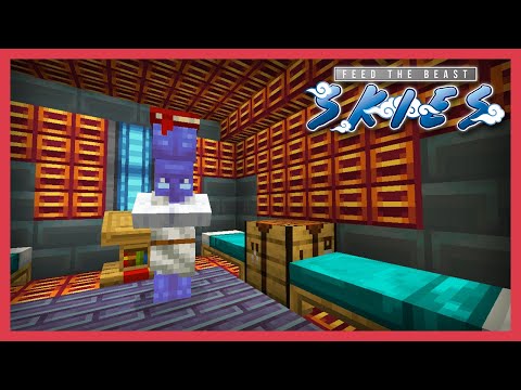 FTB Skies | The Moon, Lunar Villagers & Desh! | E19 | 1.19.2 Skyblock Modpack