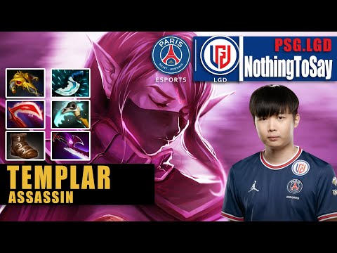 Templar Assassin Mid | PSG.LGD.NothingToSay | INSANE 11 MINS DESO BUILD | 7.31b Gameplay Highlights