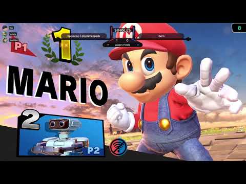 Mom, Unplug the Router! #10 Losers Finals - Spamcop (Mario) vs. Gem (ROB)
