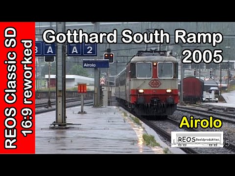 2005 [SDw] Gotthard South Ramp 7 of 7: Summer 2005: Airolo, Best Classic Gotthard on YouTube!