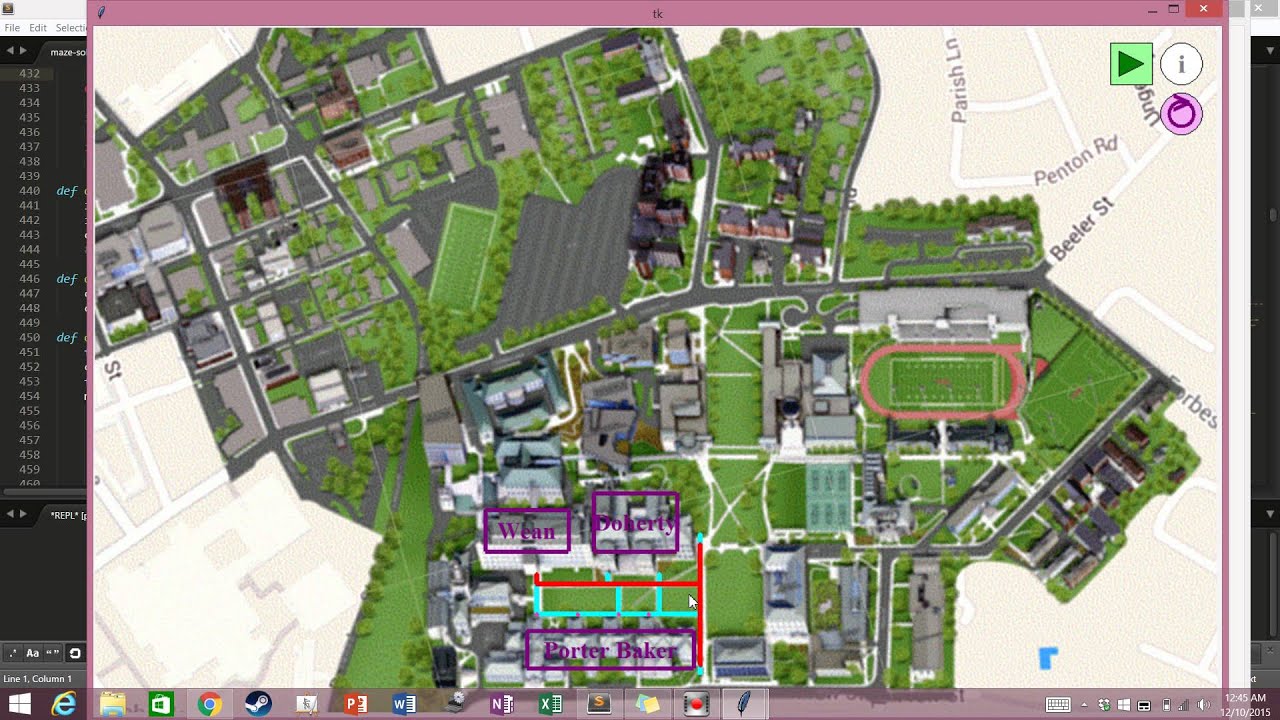 15-112 CMU Maps Solver Solver Tutorial