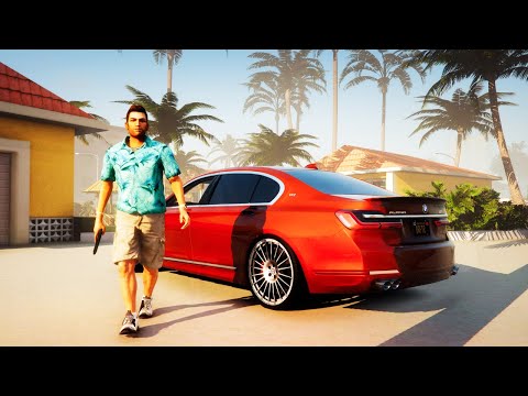 GTA: Vice City Remastered 2021 GTA 6 Vice City 2 Concept Gameplay  [GTA 5 PC Mod]