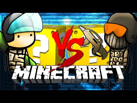 SPACE BATTLE to the DEATH! *Call of Duty* Lucky Blocks! in Minecraft!