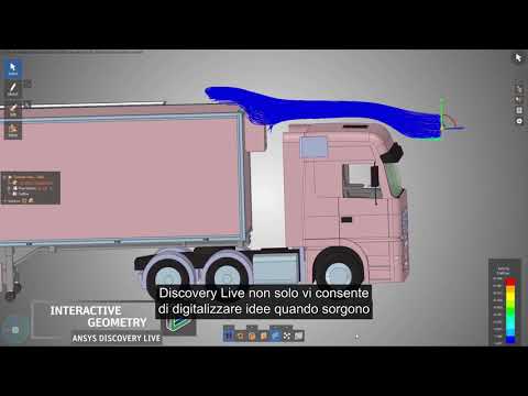 Interactive Geometry in ANSYS Discovery Live
