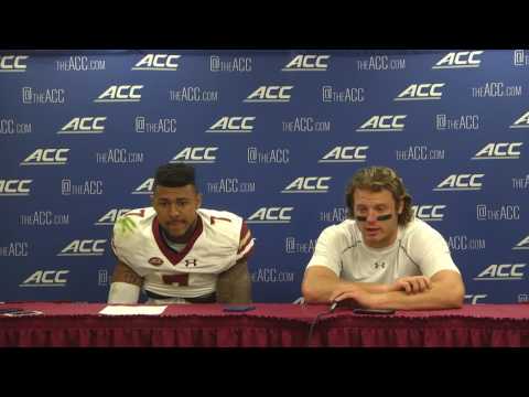 Football: Players Postgame Press Conference at FSU