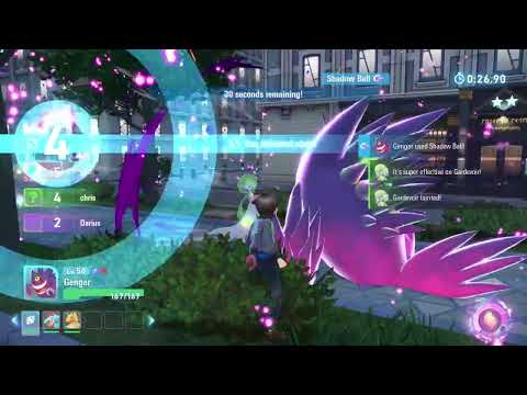 Mega Gengar takes me from 3rd to 1st to get Rank E (Pokemon Legends ZA PVP)