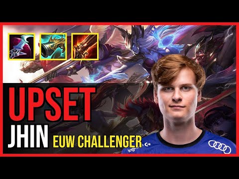 Upset - JHIN vs. ASHE ADC | EUW Challenger