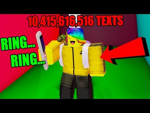 I SENT MAX TEXTS AND BECAME THE BEST PLAYER (Roblox Texting Simulator)
