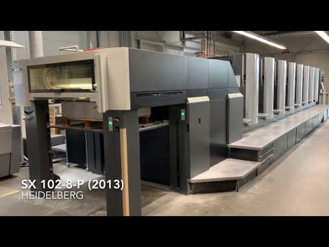 Heidelberg SX 102-8-P (2013) - Allaoui Graphic Machinery
