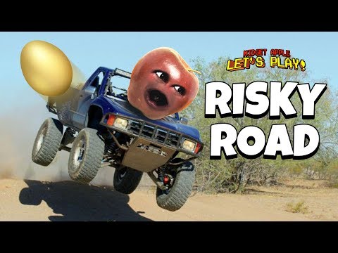 Midget Apple Plays - Risky Road (More Like Rage Road)