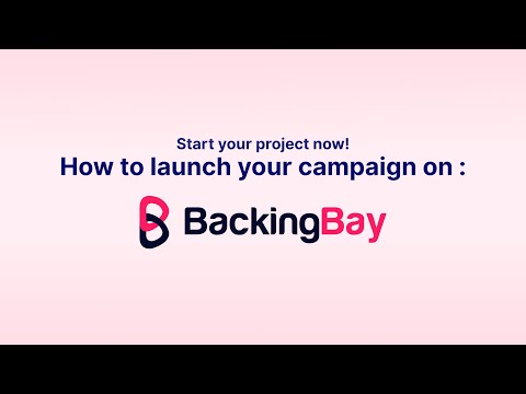 How to Create a Project on BackingBay