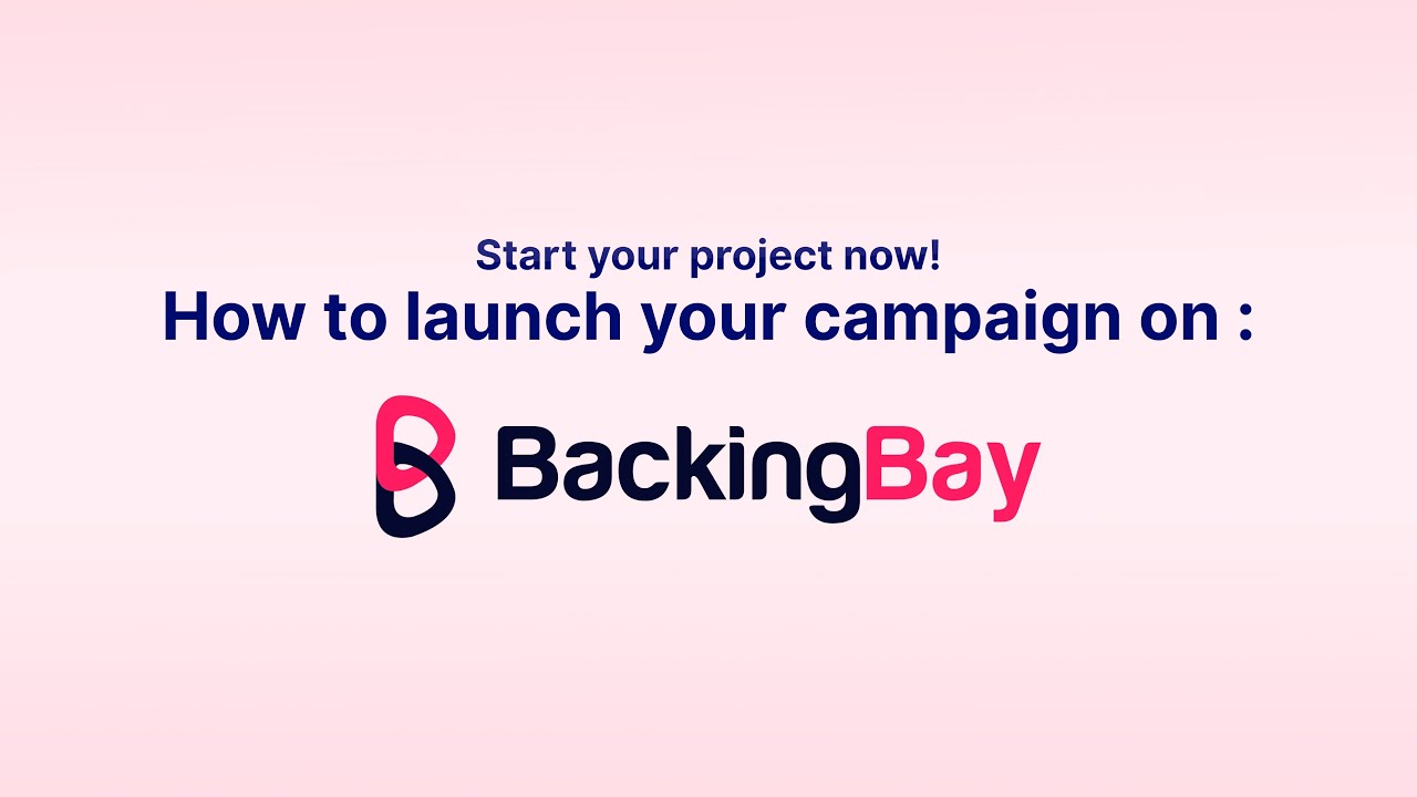 How to Create a Project on BackingBay