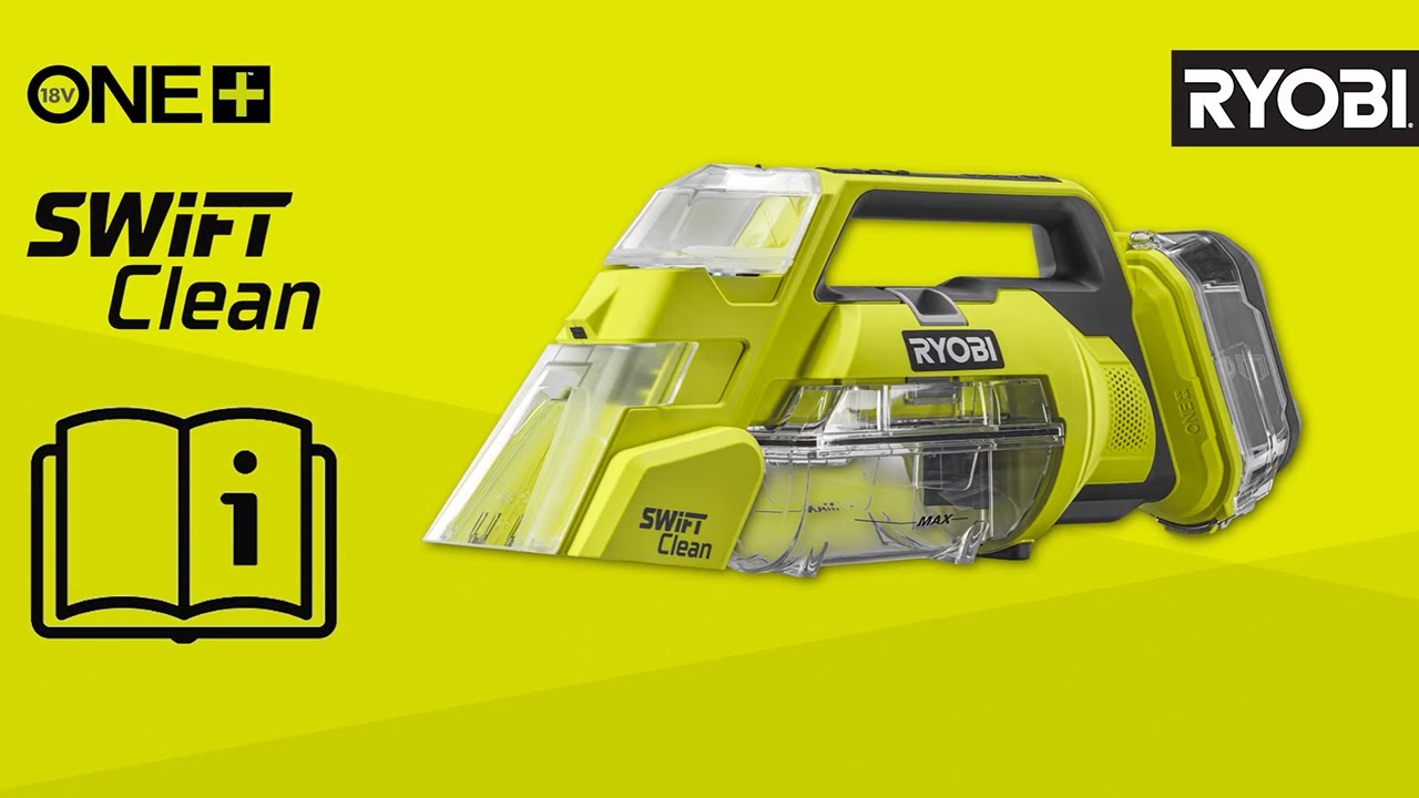 Ryobi ONE+ Swift Clean Spot Cleaner 18V RDC180 Tool Only