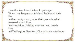 Hard-Fi - We Need Love Lyrics