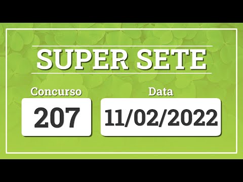Capa de SUPER SETE 207