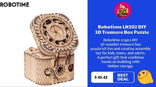 Robotime LK502 DIY 3D Treasure Box Puzzle