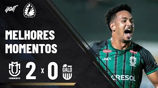 GABRIEL SOUZA BRILHA, MARINGÁ VENCE O GALO MARINGÁ E SE GARANTE NA ELITE DO PARANAENSE!
