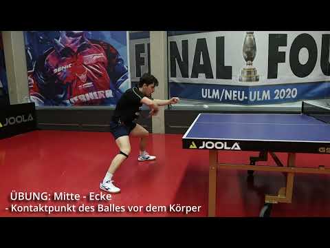 Vorhand-Rückhand-Wechsel | Tischtennis-Training | Juan Perez | VDTT-Projekt Krämer
