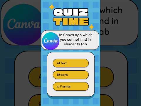 Canva quiz || Canva full tutorial || how to make quiz in Canva #canvatutorial #quizmakingincanva