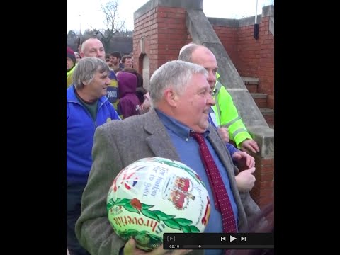 Ashbourne Royal Shrovetide Football   Shrove Tuesday 2016