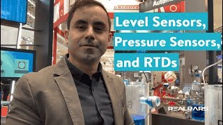 How Level Sensors, Pressure Sensors, and RTDs  work (Practical application demo)