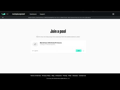 Runyourpool Tutorial