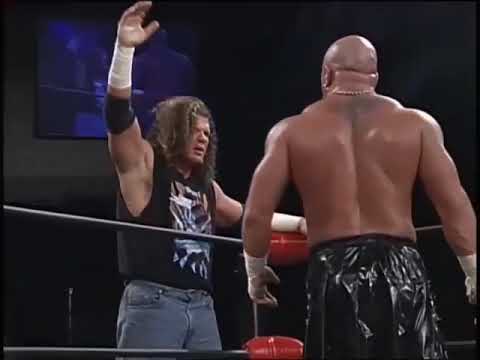 WCW Monday Nitro 1999 Raven & Perry Saturn Vs Chris Benoit & Dean malenko Highlights
