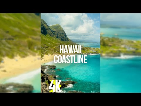 4K Stunning Nature of Oahu, Hawaii | Vertical Relax Video of Tropical Island’s Most Scenic Places