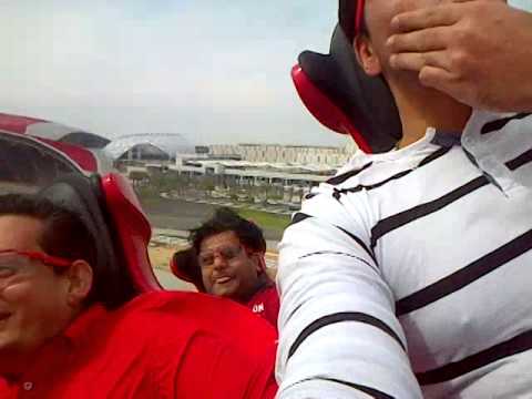 My friends almost died at ferrari world abudhabi  (NISHIL DHANAK)