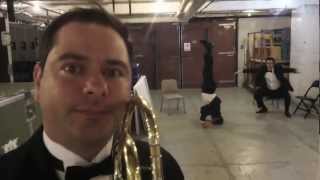 The National Brass Symposium Takes an Inside Look at the BSO Brass Warm Ups