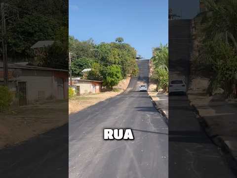 😱 Rua Flor de liz no asfalto em laranjal do Jari Ap